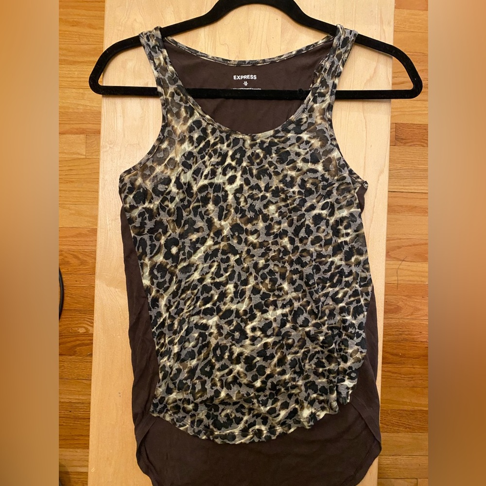 Racer back tank top